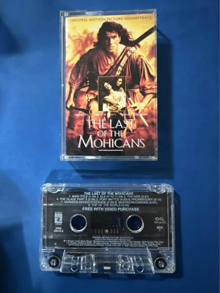 The Last of the Mohicans Original Motion Picture Soundtrack Cass - photo 2