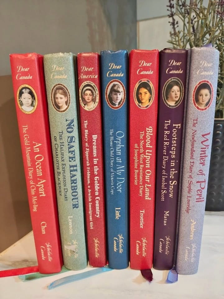 Dear America & Dear Canada Books Set of 7