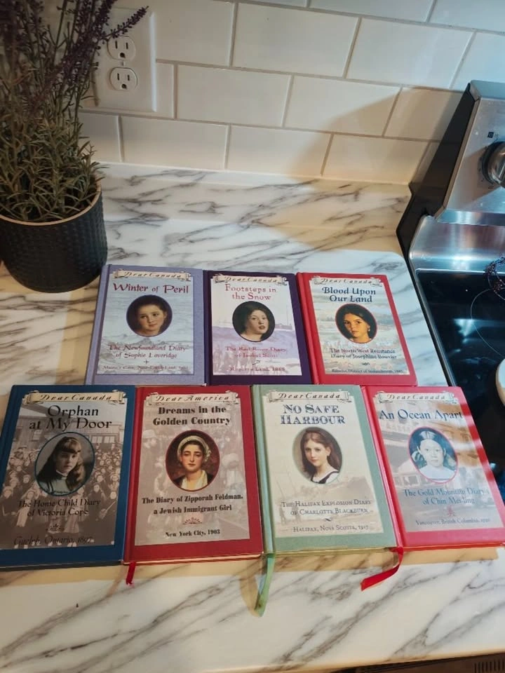 Dear America & Dear Canada Books Set of 7 - photo 2