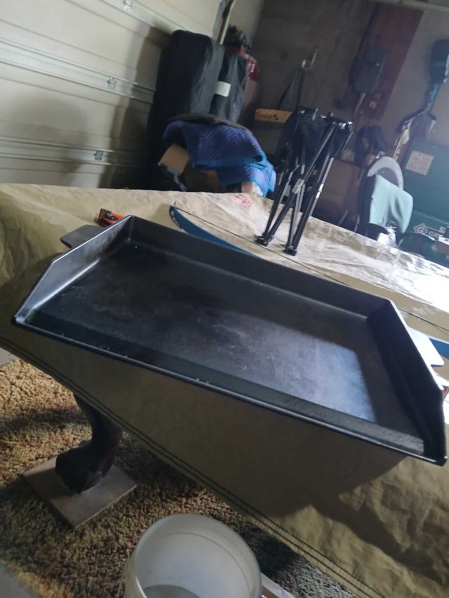 cast iron large grill plate