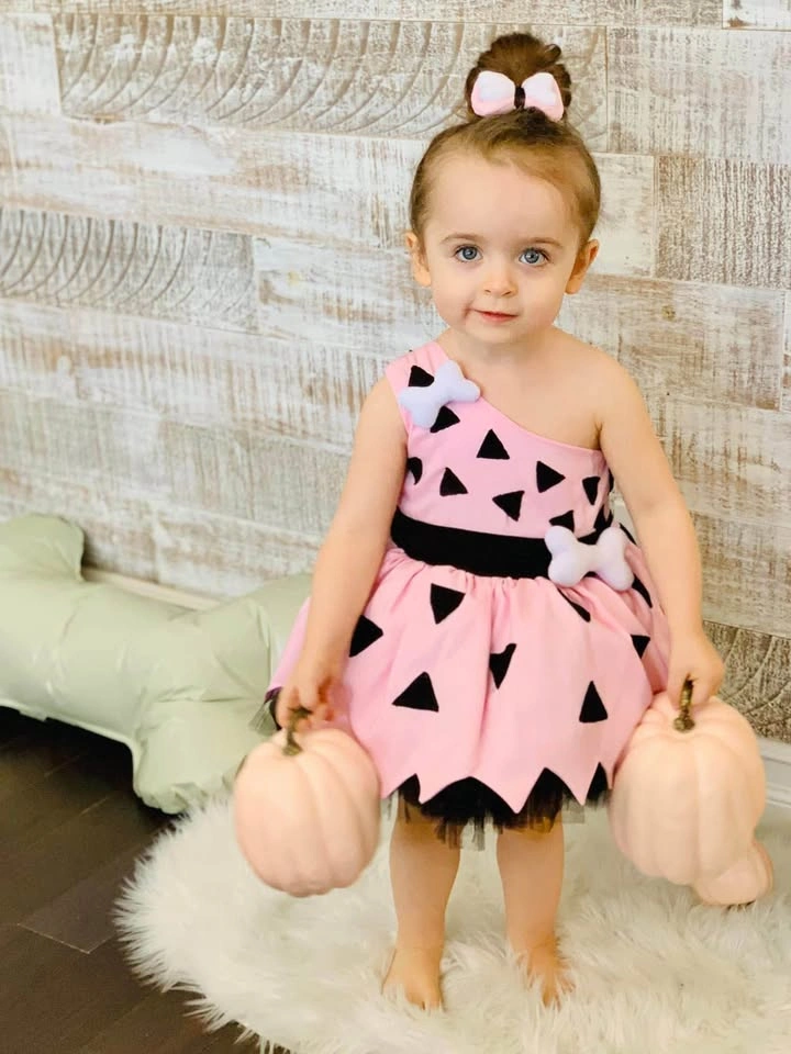 Pebbles Flintstones Costume 2T - photo 2