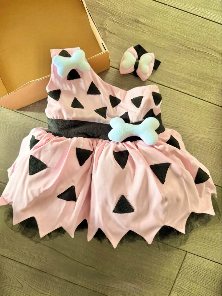 Pebbles Flintstones Costume 2T - photo 5