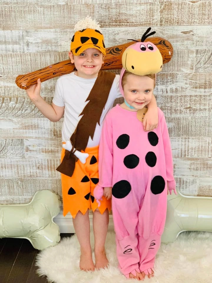 Bam Bam Flintstones Costume Age 7-8 - photo 4