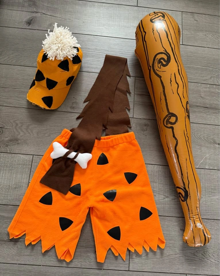 Bam Bam Flintstones Costume Age 7-8 - photo 5