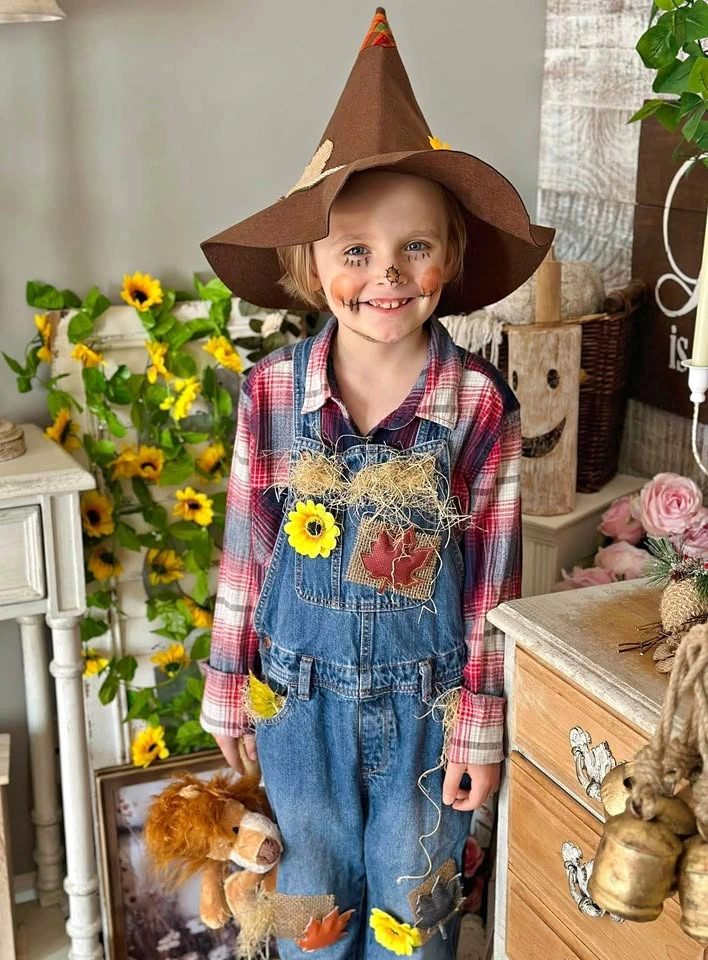 Wizard Of Oz Scarecrow Costume Age 7-10