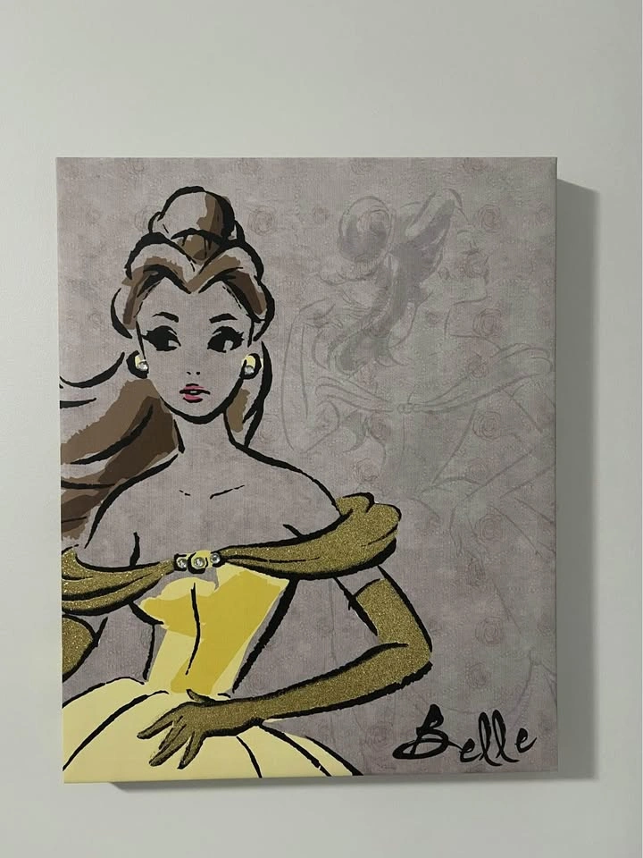 Set of princesses art - photo 2