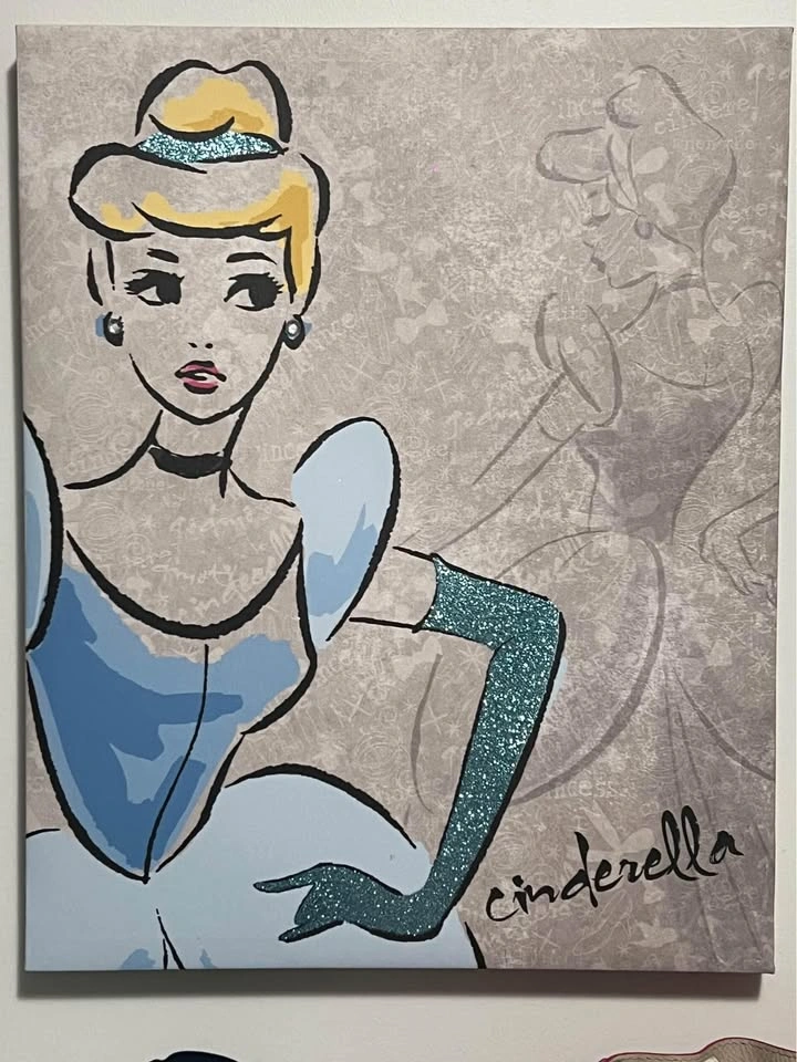 Set of princesses art - photo 3