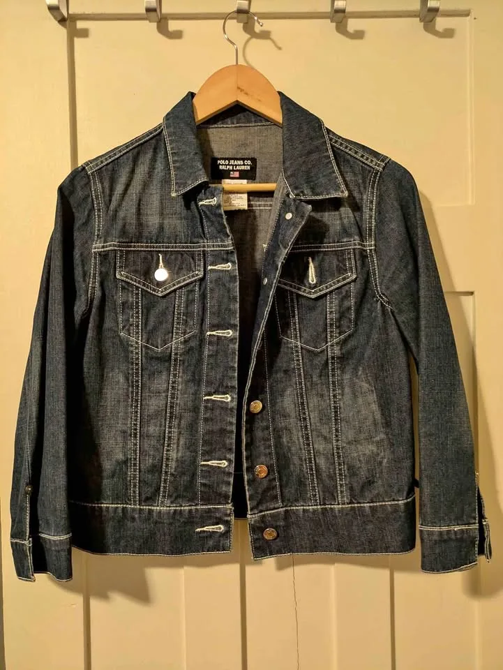 Polo Jeans Ralph Lauren Jean Jacket 🧡 thumbnail