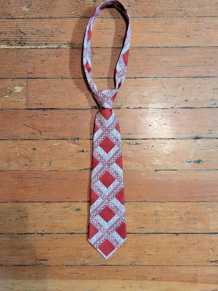 Vintage Tielene Red Tie thumbnail