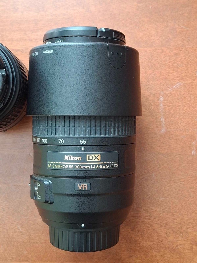 Nikon AF-S 55-300mm f4.5-5.6 G ED VR DX Telephoto Lens