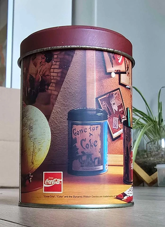 Coca-Cola Vintage Style Coin Bank Tin - photo 2