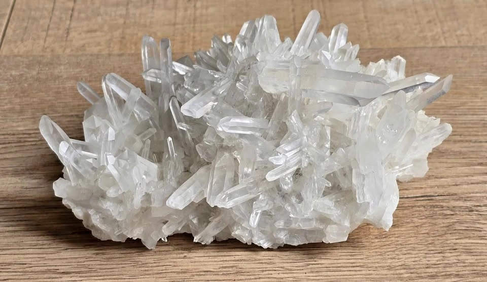Clear Quartz Crystal Cluster