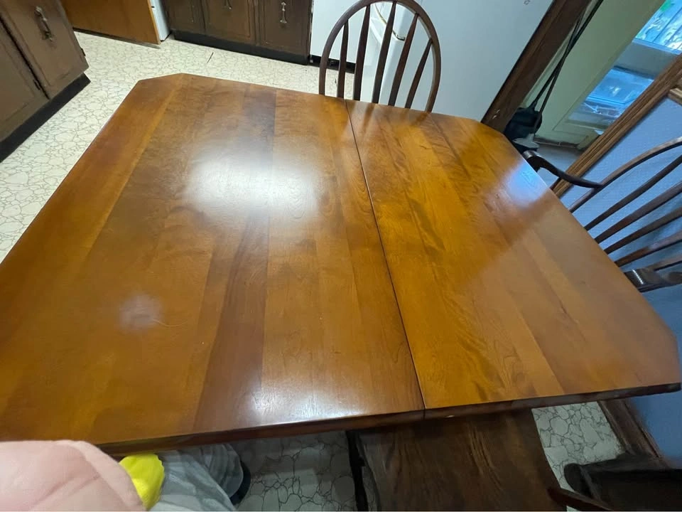 Solid wood kitchen table - photo 2