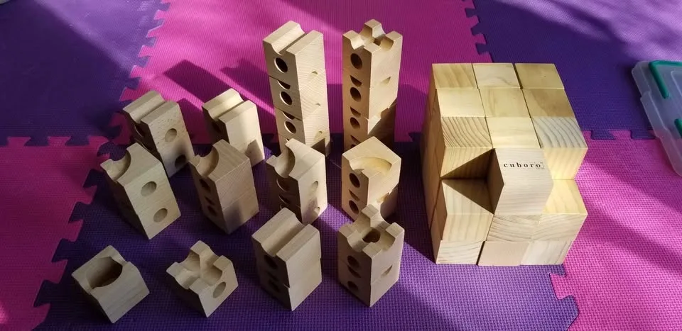Cuboro Marble Track Block 3D Puzzle Building System - photo 3