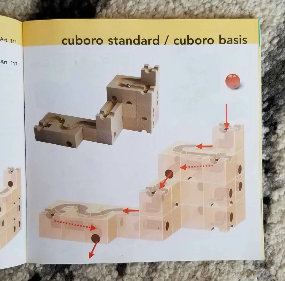 Cuboro Marble Track Block 3D Puzzle Building System - photo 4