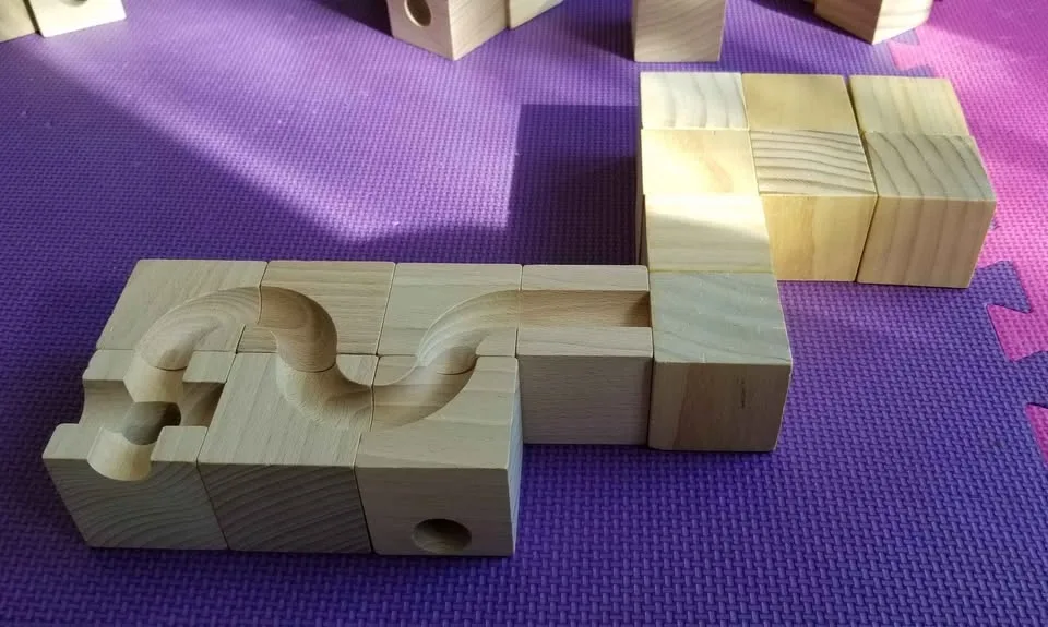 Cuboro Marble Track Block 3D Puzzle Building System - photo 5