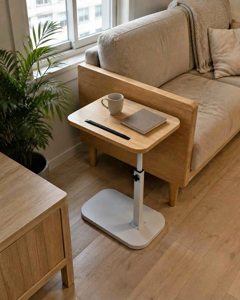 Brand New Sealed Adjustable Side Table