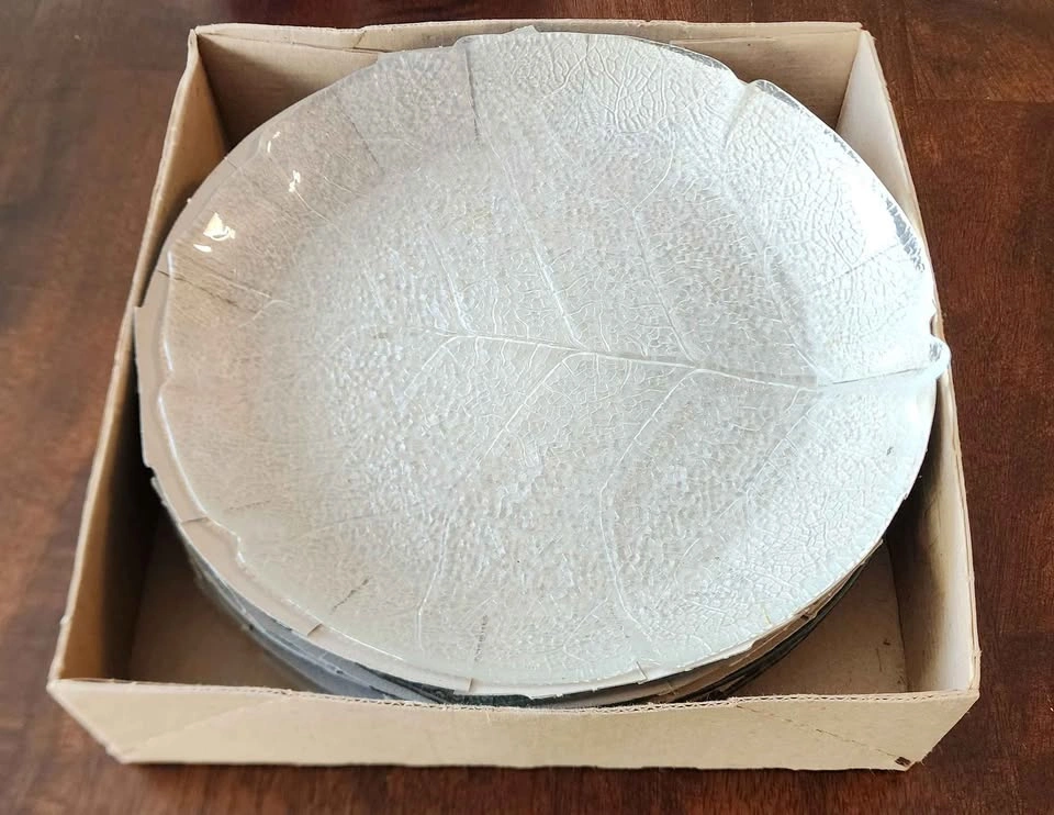 ARCOROC Aspen Glass leaves style glass plate - photo 2