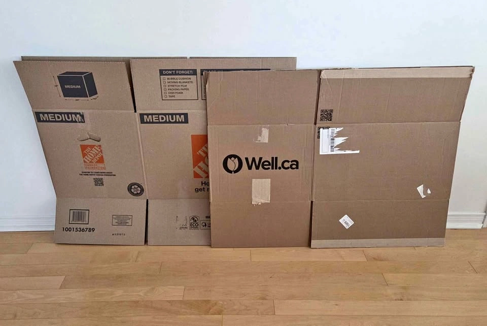 Medium Size Moving Boxes x2