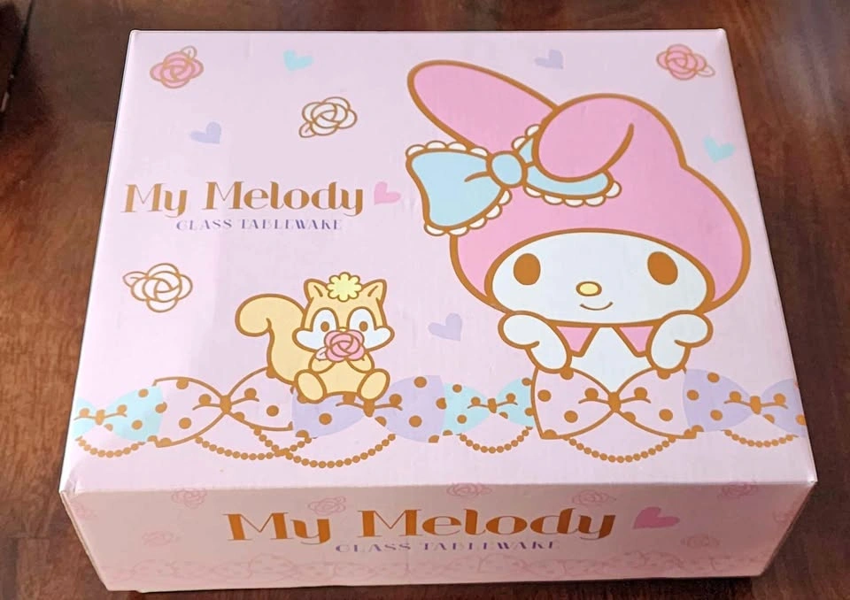 My Melody Glass Tableware set