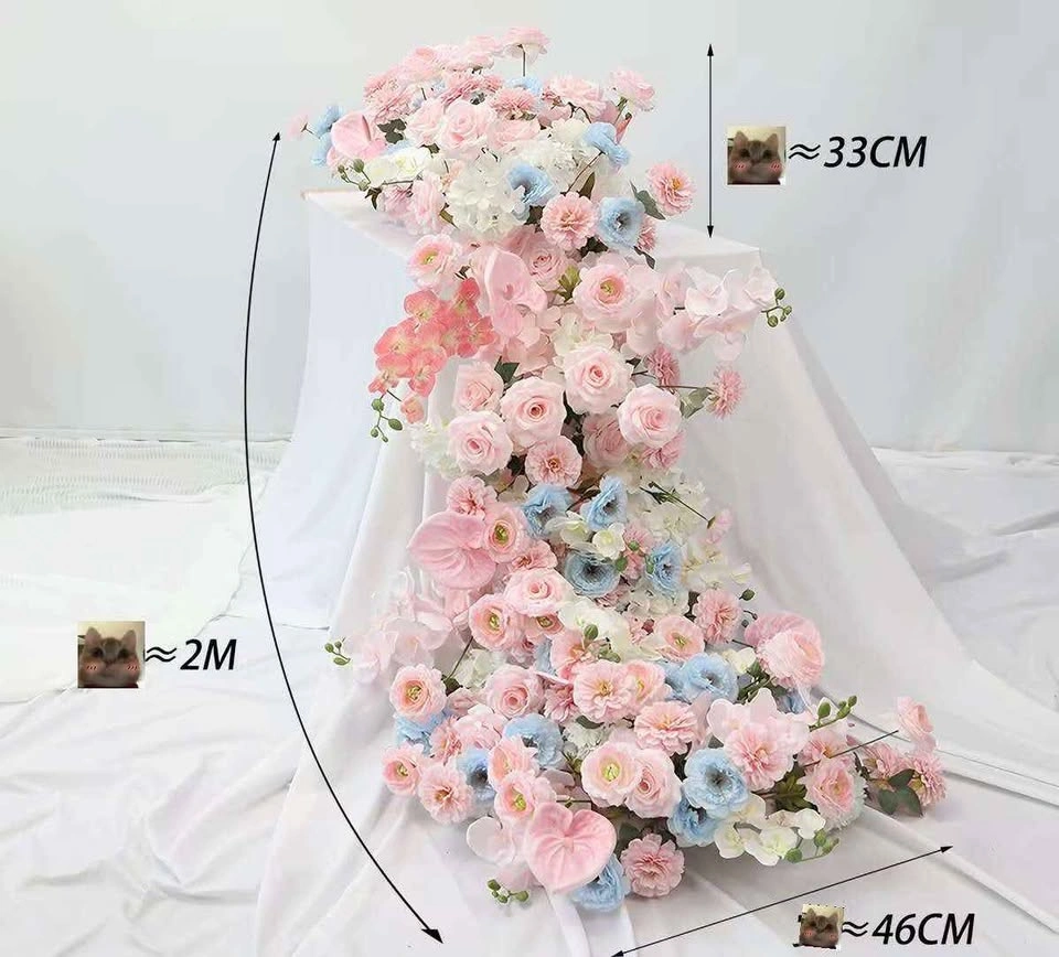 Large Assortment of Pink and White Artificial Floral Event Decor - photo 5