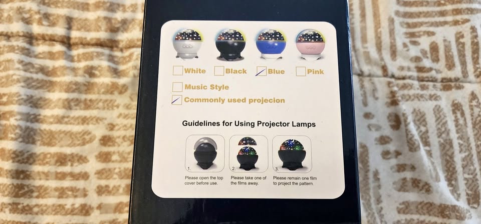 Kids Night Light Projector, Planet Star Toy