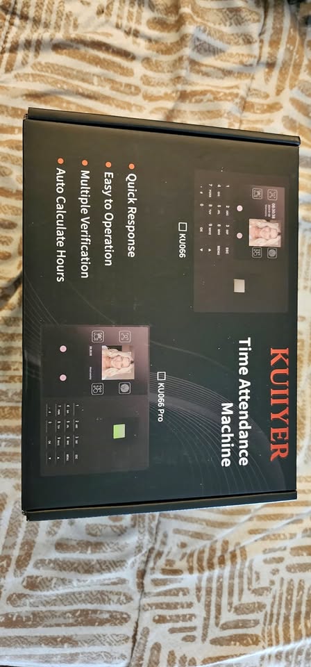 x2, KUIIYER 4 in 1 Employee Time Clocks