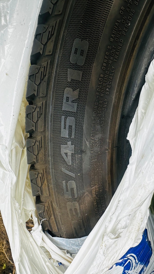 235 45 18 Winter Tires - photo 2