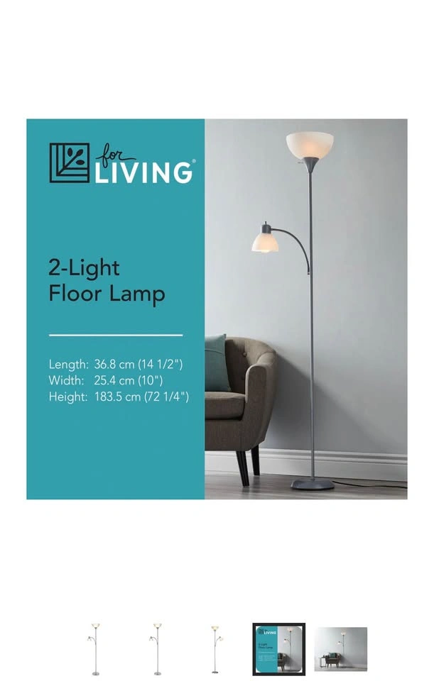 2-Light Floor Lamp - photo 3