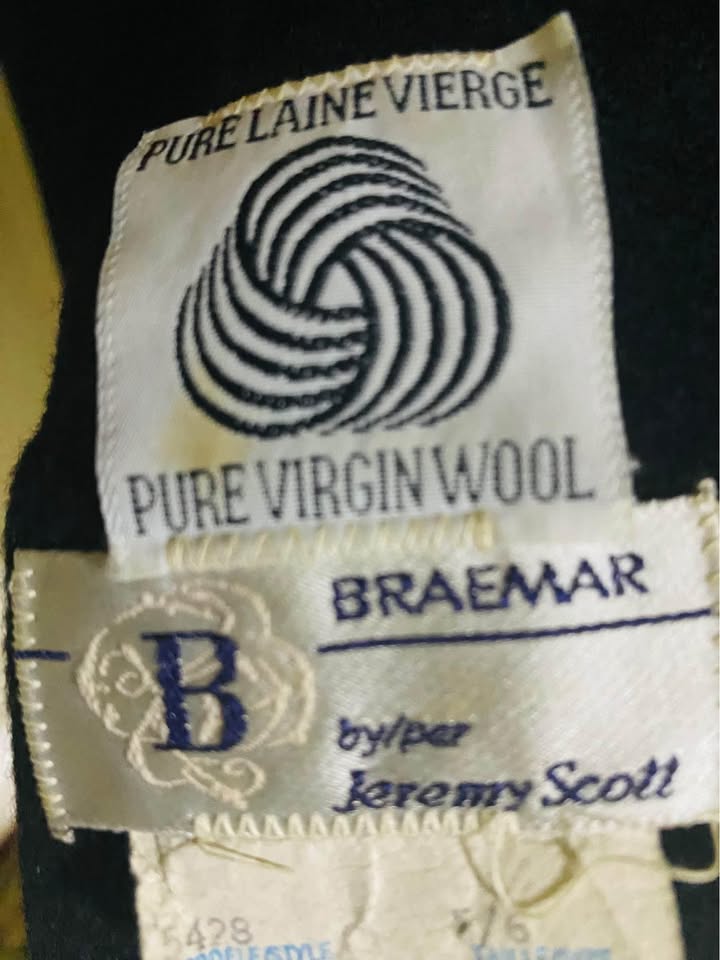 Winter coat Braemar by Jeremy Scott pure virgin wool coat - photo 5