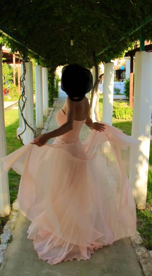 Strapless night gown- prom dress / bridesmaid dress - photo 2