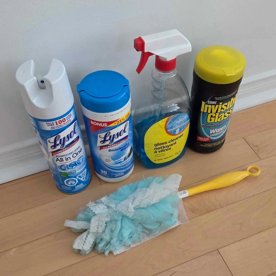 Home Cleaning Bundle - 5 products including Lysol, glass cleaner - photo 2