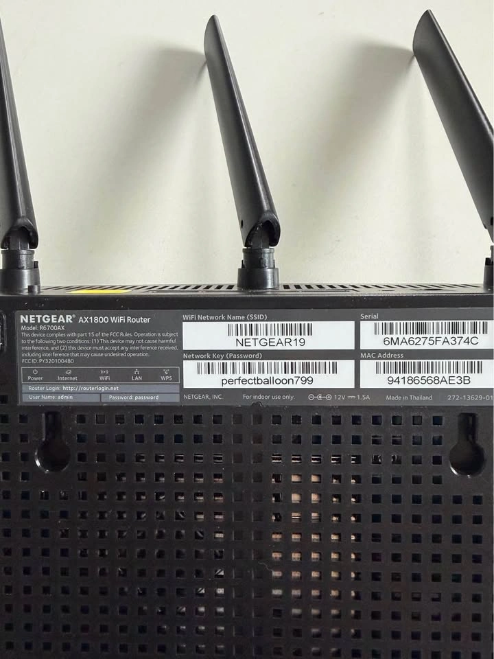 NETGEAR AX1800 WiFi Router R6700AX - photo 2