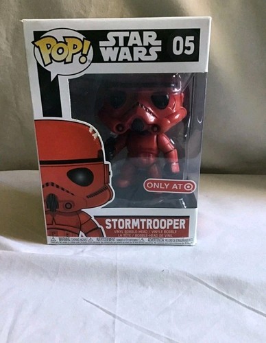 Funko Pop Star Wars 05 Stromtrooper (Red) Target Exclusive