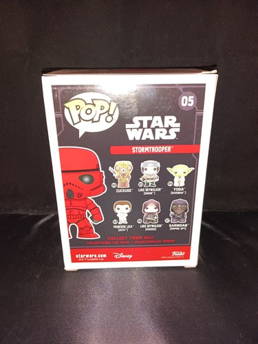 Funko Pop Star Wars 05 Stromtrooper (Red) Target Exclusive - photo 2