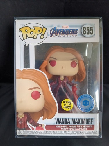 Funko Pop Wanda Maximoff #855 Avengers Endgame GITD Exclusive