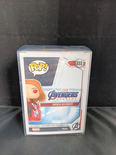 Funko Pop Wanda Maximoff #855 Avengers Endgame GITD Exclusive - photo 3