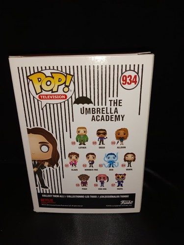 Funko Pop TV #934 Vanya Netflix The Umbrella Academy New In Box - photo 3