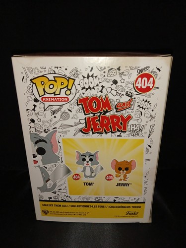 Funko Pop! Tom and Jerry #404 Tom Vinyl Figure - New in Box - photo 3