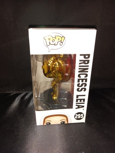 Funko Pop! Vinyl: Star Wars - Princess Leia (Gold/Chrome) Exclus - photo 2