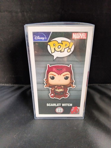 Funko Pop! Scarlet Witch #823 GITD EE Exclusive Marvel WandaVisi - photo 3