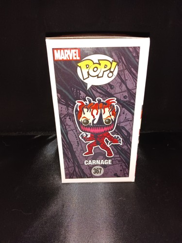 Marvel Venom Carnage Pop! Vinyl Figure #367 - photo 2