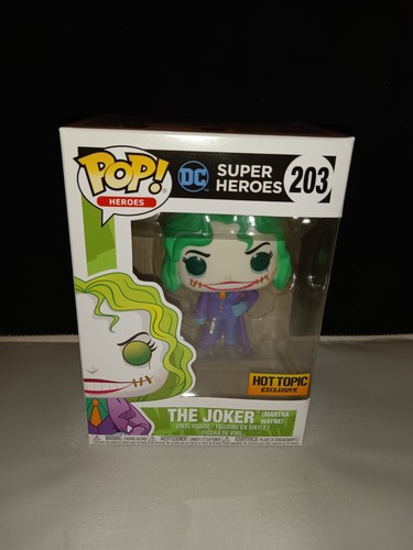 DC Heroes #203 Funko POP! The Joker: Martha Wayne Hot Topic Excl
