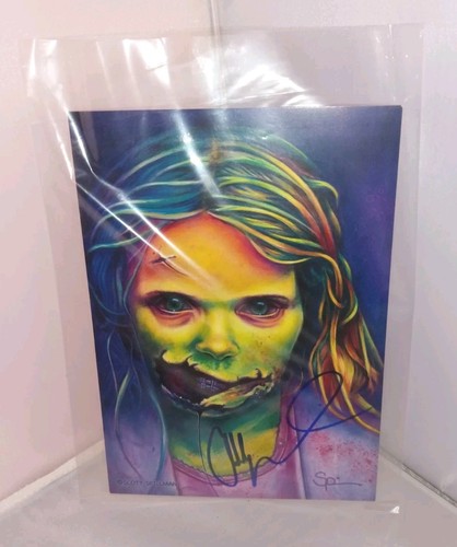 Walking Dead Teddy Bear Girl Addy Miller Autographed Picture
