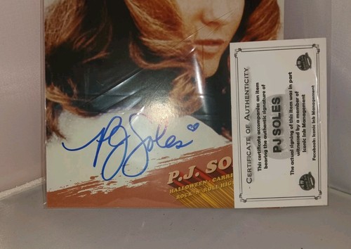 PJ SOLES Horror Autograph Hand Signed 5x7 Photo Halloween Carrie - photo 3