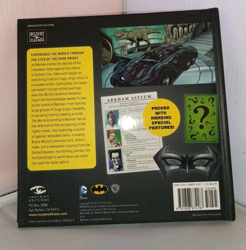The World According to Batman (Insight Legends) - Hardcover - photo 2