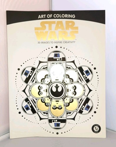 NEW Star Wars Art Of Coloring Book 30 Images To Inspire Creativi