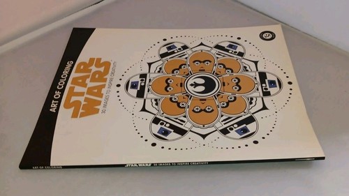 NEW Star Wars Art Of Coloring Book 30 Images To Inspire Creativi - photo 3