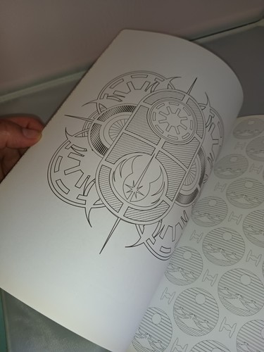 NEW Star Wars Art Of Coloring Book 30 Images To Inspire Creativi - photo 4
