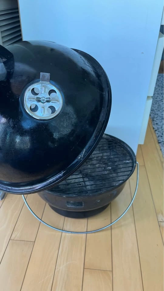 Portable Round Charcoal BBQ Grill - photo 2